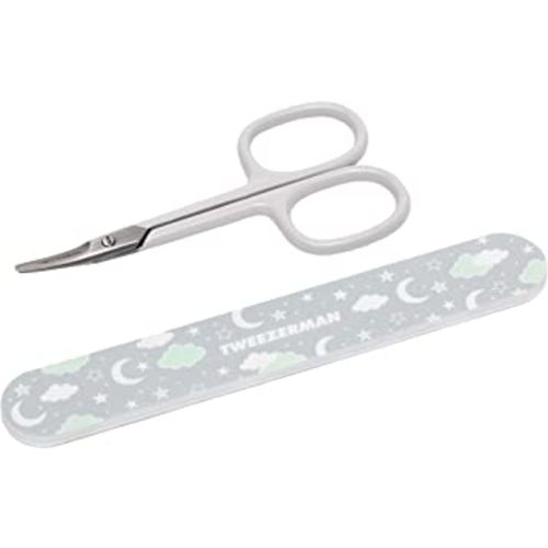 Tweezerman Baby Nail Scissors with Bear File (Assorted)