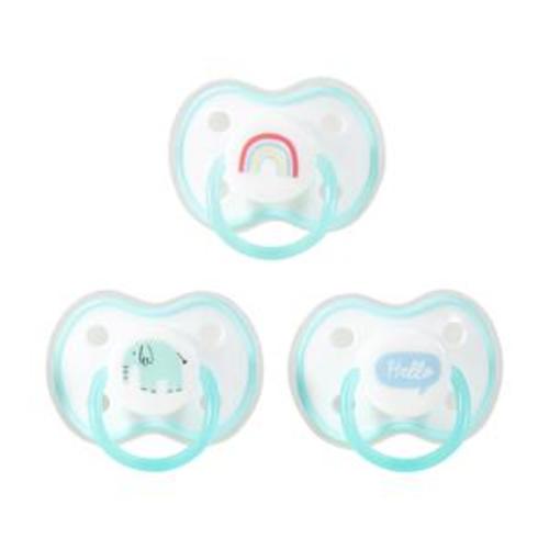 3 Pack Silicone Soothers