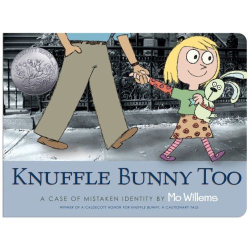 Knuffle Bunny Too - by Mo Willems (Board Book)