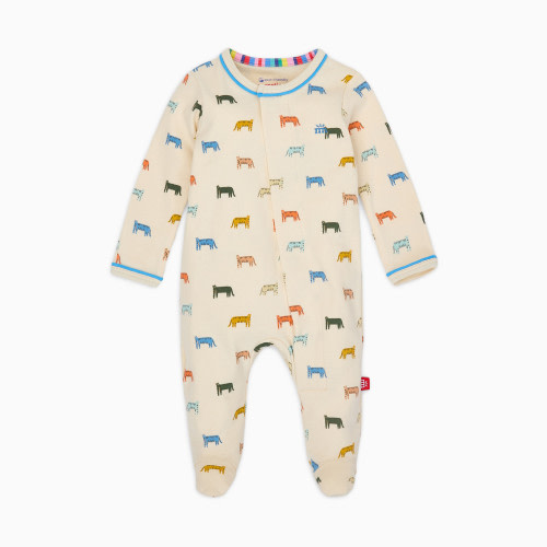 Magnetic Me Organic Cotton Footie - Le Tigre, 3-6 M