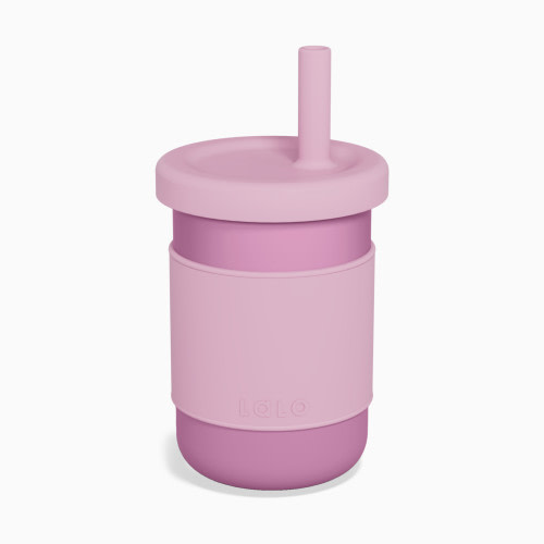 Lalo Stainless Steel Toddler Cup - Bubble Gum