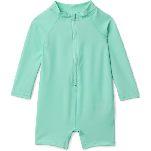 Amazon Essentials Unisex Babies' Long-Sleeve One-Piece Rashguard