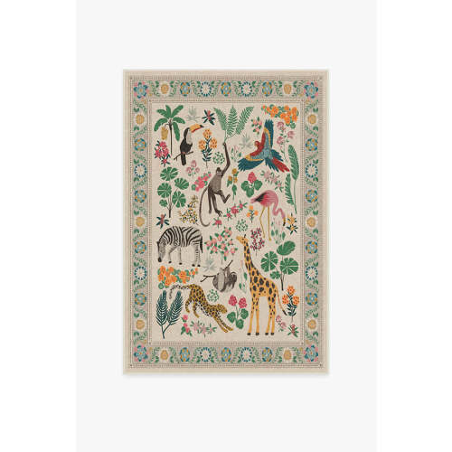 Jingle Jungle Rug by Iris Apfel | Ruggable US