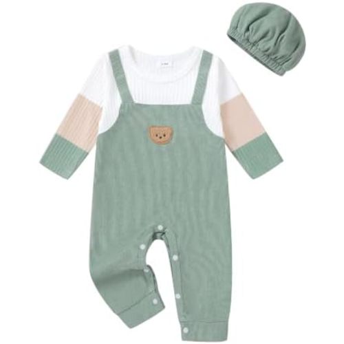 Renotemy Baby Boy Clothes Gifts Newborn Essential Outfit 3-24 Months