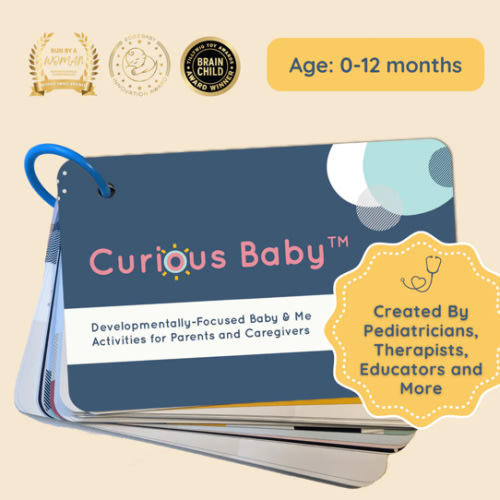 Infant Learning Cards - Curious Baby™ Activity Cards – Curious Baby Cards