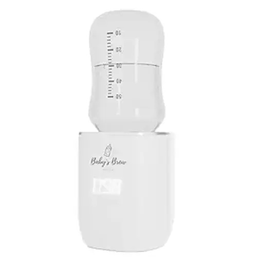Baby’s Brew Superfast Baby Bottle Warmer – Portable, Travel-Friendly & Outdoor Warmer for On-The-Go Use – Warms Breast Milk, Formula & Water – BPA-Free | Only Warmer | Bottle Adapter Not Included