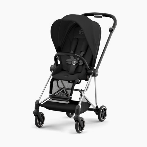 Cybex MIOS 3 Stroller Chrome Frame Seat Pack - Sepia Black