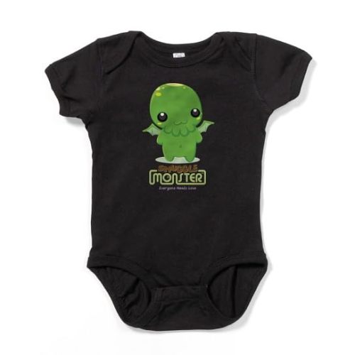 CafePress Cute Cthulhu Infant Bodysuit Infant Baby Bodysuit Romper