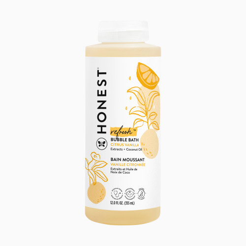 The Honest Company Bubble Bath - Refresh (Citrus Vanilla), 12 Fl Oz