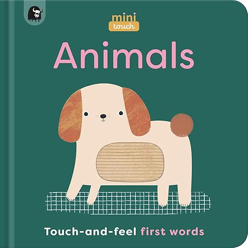 MiniTouch: Animals: Touch-and-feel first words Board book – June 4, 2024