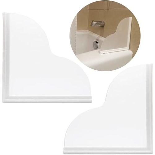 Tub Splash Guard for Corners