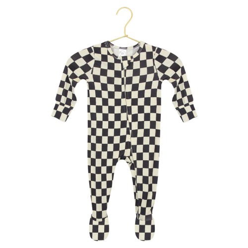 Print Zip Footie