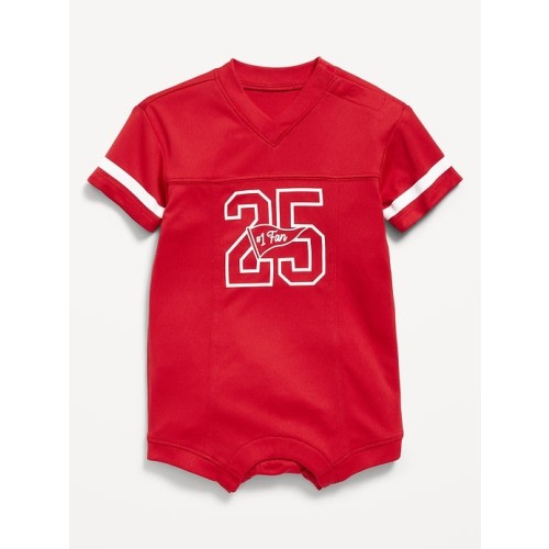 Football Jersey One-Piece Romper for Baby