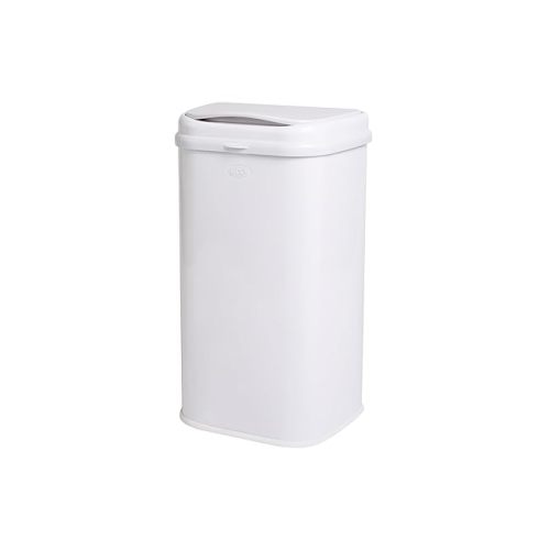 Ubbi Stainless Steel Venti Diaper Pail, Odor Locking, No Special Bag Required, Award-Winning, Registry Must-Have, White
