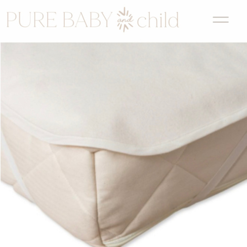 Organic Mattress Protector | Pure Baby and Child