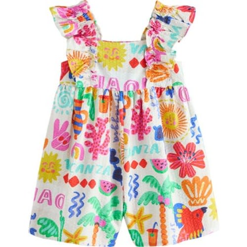 Kids' Holiday Print Romper, 12-18M