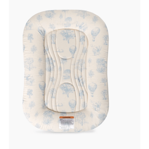 Infant Lounger Wave | Blue Toile