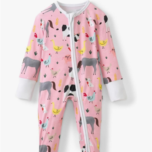 Little Sleepies Pajamas for Baby Boys & Girls, Viscose from Bamboo Baby Pajamas, Preemie & Newborn Sleepers, 2-Way Zipper PJs