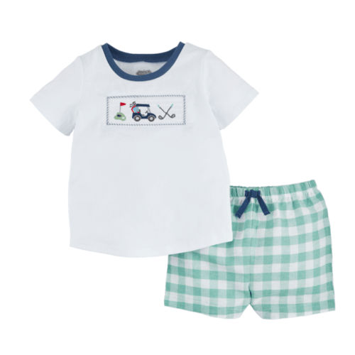 Golf Toddler Short Set 2T-3T | Mud Pie Store