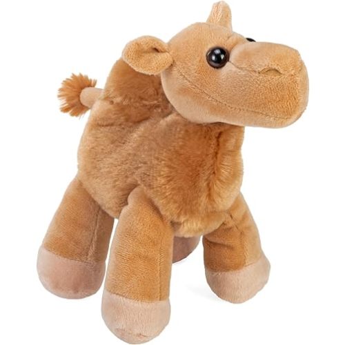 Wild Republic Hug’EMS Mini Camel Stuffed Animal - 7"