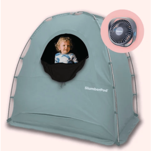 Any amount - contribute toward the SlumberPod/travel pack n' play cover we registered for.