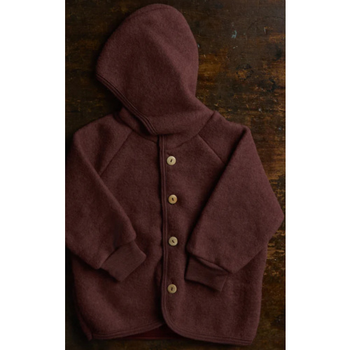 Tinker Baby & Kids Jacket - Merino Wool Fleece - Fig