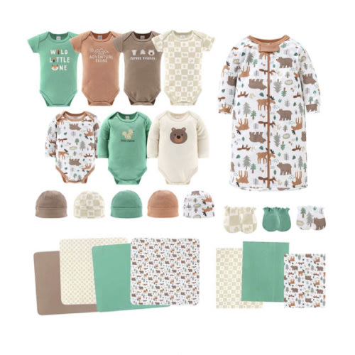 Wilderlust Baby Layette Gift Set, 23 Piece