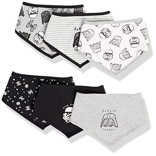 Amazon Essentials Disney | Marvel | Star Wars Baby Boys' Bibs, Multipacks