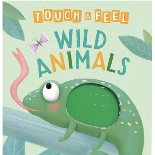 Wild Animals: A Touch and Feel Book - Children's Board Book - Educational