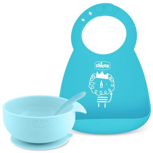 Easy Start Silicone Feeding Gift Set 6m+ (3pc) - Teal