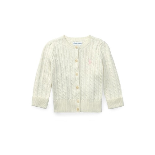 Cotton Mini Cable Cardigan