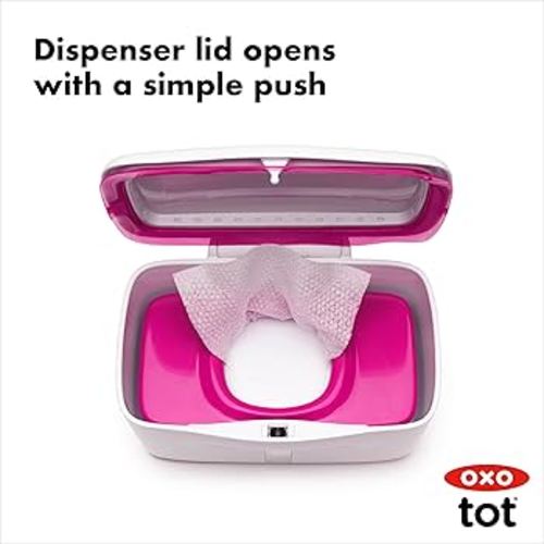 OXO Tot Perfect Pull Wipes Dispenser, Pink : Amazon.com.au: Baby
