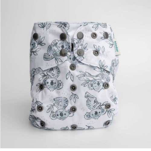 Animals and Insects: Essentials Pocket Cloth Diaper with Athletic Wicking Jersey, Grows with your Baby