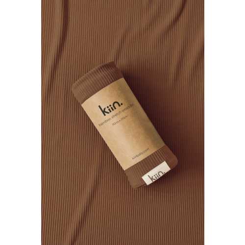 Bamboo Stretch Swaddle - Chocolate – Kiin ®