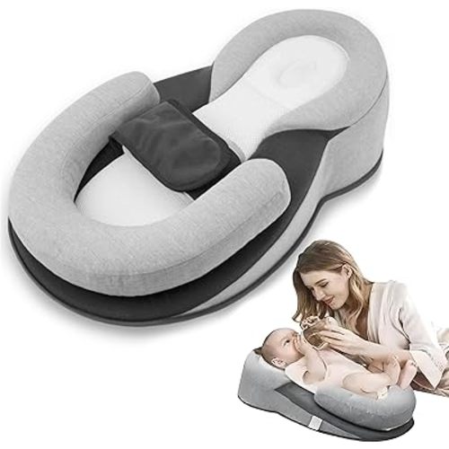 Reflux Pillow for Baby,Baby Wedge Pillow for Newborn, Feeding Support Nursing Pillow,Anti Reflux Newborn Lounger Pillow