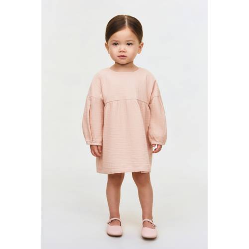 COTTON MUSLIN DRESS