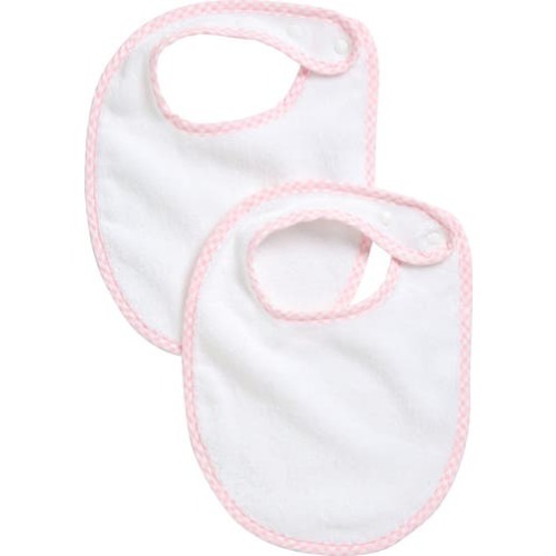 Set of 2 Organic Cotton Terry Bibs