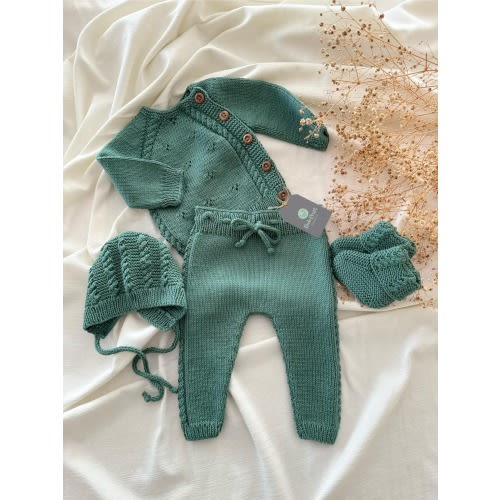 Newborn Boy Coming Home Outfit | Baby Boy Gift | Baby Boy Hospital Outfit | Knit Winter Baby Boy Clothes