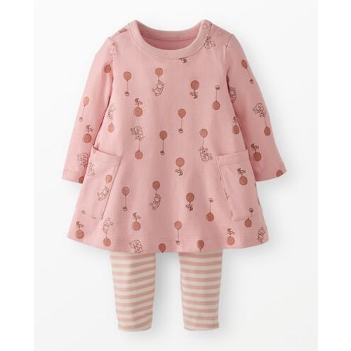 Baby Disney Winnie the Pooh Long Sleeve Dress & Leggings Set