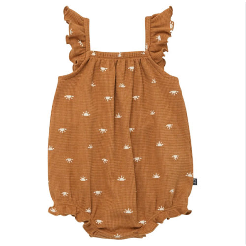 Baby Girls Brown Sun Bubble Romper – Gerber Childrenswear