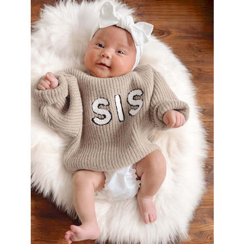 Sis Knit Sweater, Cocoa