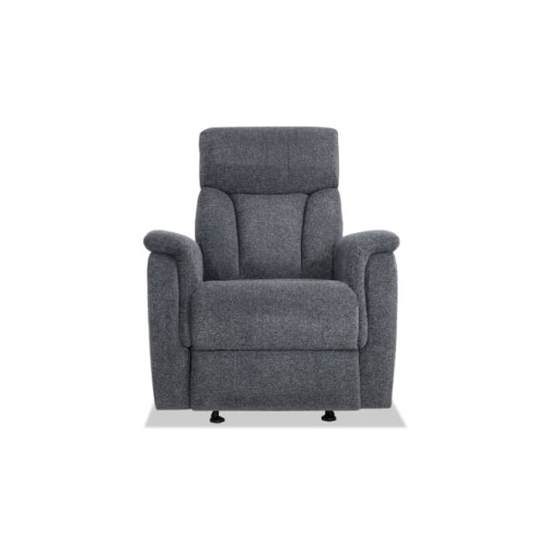 Brady Gray Manual Gliding Recliner