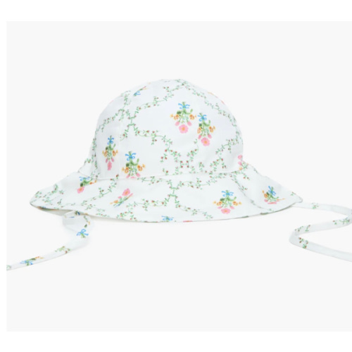 The Tiny Sunhat - Pastel Trellis