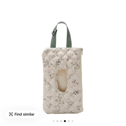 Portable Hanging Mommy Bag – Floral Wet Wipes & Tissue Dispenser for Baby Stroller | On-the-Go Storage Organizer casual travel durable makeup organizer outdoor bags - TikTok Shop