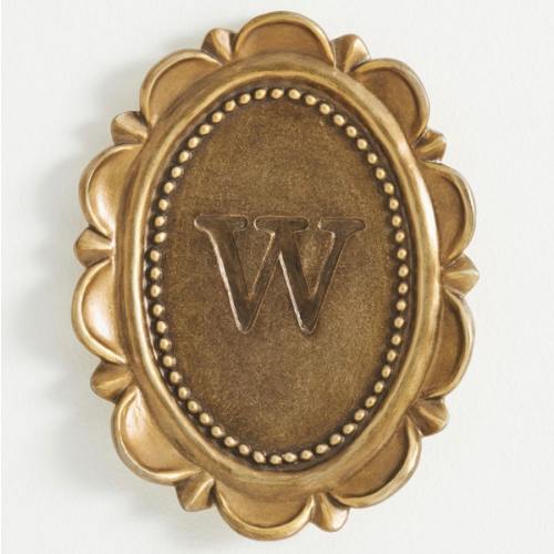 Letter W Louisa Monogram Gallery Wall Charm | Anthropologie