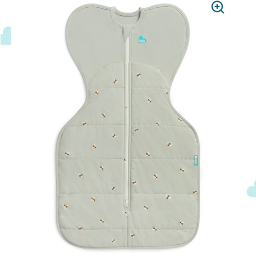 Swaddle Up™ 2.5 TOG Cotton Olive Bees