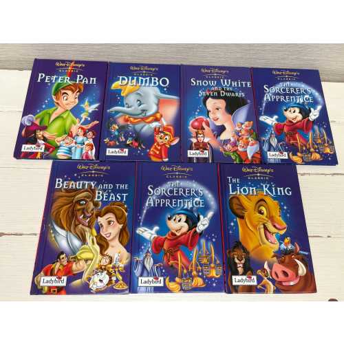 Walt Disney Classic Ladybird Vintage Hardback Books - Various Titles Sold Individually