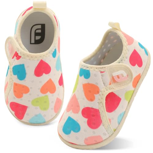 JOINFREE Baby Toddler Water Shoes Boys Girls Sandals Barefoot Kids Breathable Sneakers Shoes for Walking Running