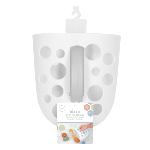 Bizzu Baby Bath Toy Storage White