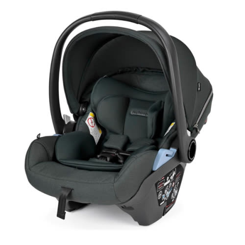 Peg Perego Primo Viaggio Lounge - Reclining Rear Facing Infant Car Seat - Includes Base with Load Leg & Anti-Rebound Bar - for Babies 4 to 30 lbs - Made in Italy